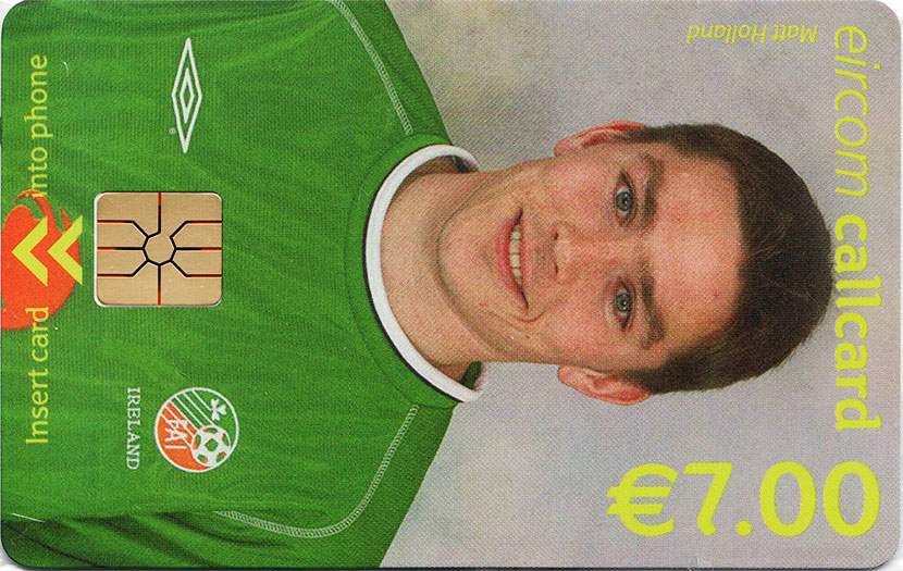 Matt Holland - World Cup 2002 - The Irish Callcards Site