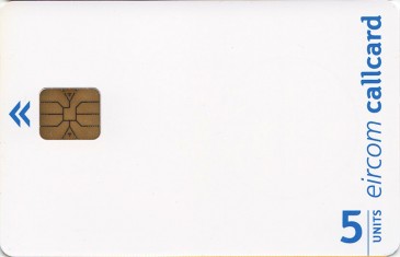 Eircom Blank Promotion Card Eircom Blank Promotion Card