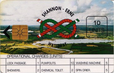 Shannon Erne Waterway Services Card 10 units Shannon Erne Waterway Services Card 10 units