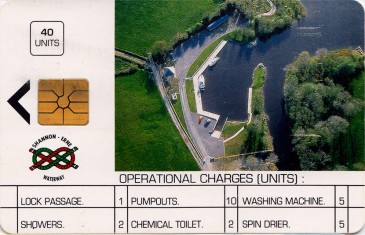 Shannon Erne Waterway Services Card 40 units Shannon Erne Waterway Services Card 40 units