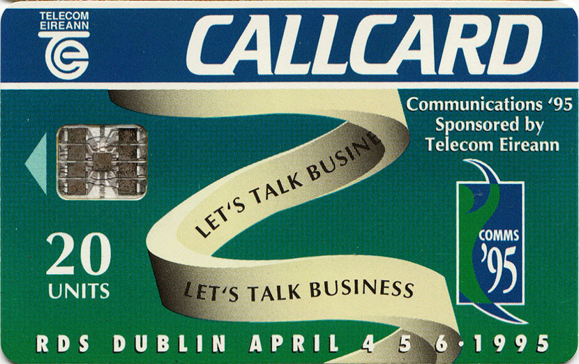 Communications '95 The Irish Callcards Site