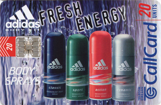 Adidas Body Sprays