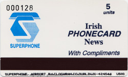 Irish Phonecard News