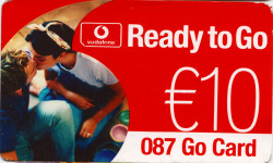 Vodafone Ready to Go Go Card